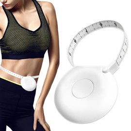 fogman 2m One Hand Operated Single Person Measuring Automatic Winding Centimeters Inch Chest Fetus Body Measurement