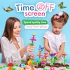 SuccessHunters BilyByp Toys Flower Garden Building Set - 158pcs, Age