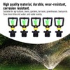 5PCS G1/2 Male Thread Rotating Sprinkler Nozzle Spray Head Misting