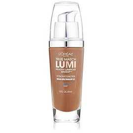 L'Oreal True Match Lumi Healthy Luminous Makeup, Nut Brown/Cocoa [C7-8], 1 oz