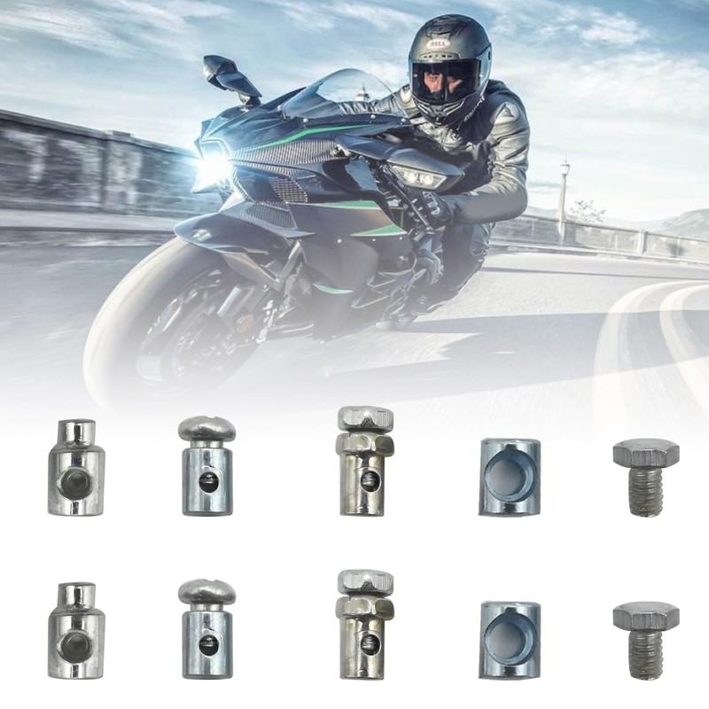 Zreneyfex Universal Motorcycle Cable Repair Kit, Robust Motorcycle Accelerator Cable