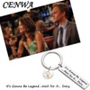 CENWA HIMYM Gift Yellow Umbrella Charm It's Gonna Be Legend