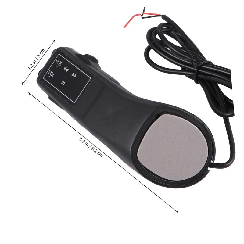 KICHOUSE Multifunction Car Steering Wheel Control U Button Navigation Volume