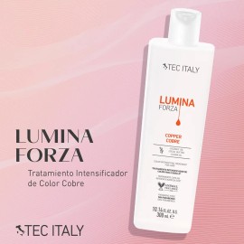 Tratamiento Para Cabello Tec Italy Lumina Forza Cobre 300 Ml                                                                                          