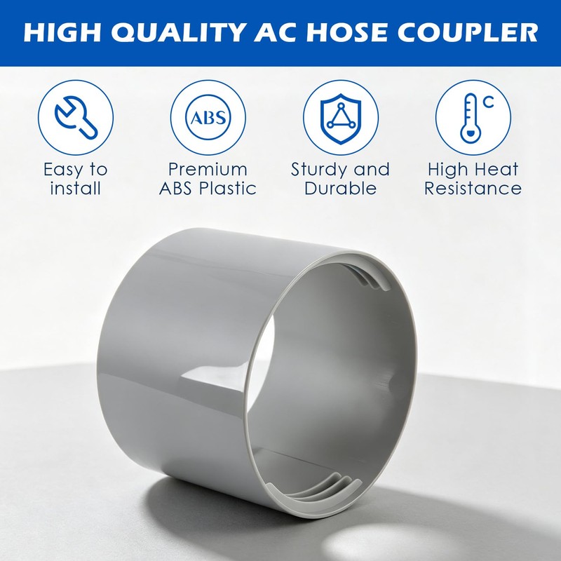 Air Conditioner Hose Extention Coupler 150mm/5.9in Universal Thread