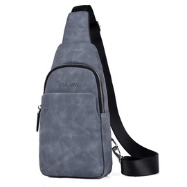 FSD.WG sling Backpack for Men Chest Bag Crossbody Shoulder Bags Travel Bag Purse for Men with Water Resistant