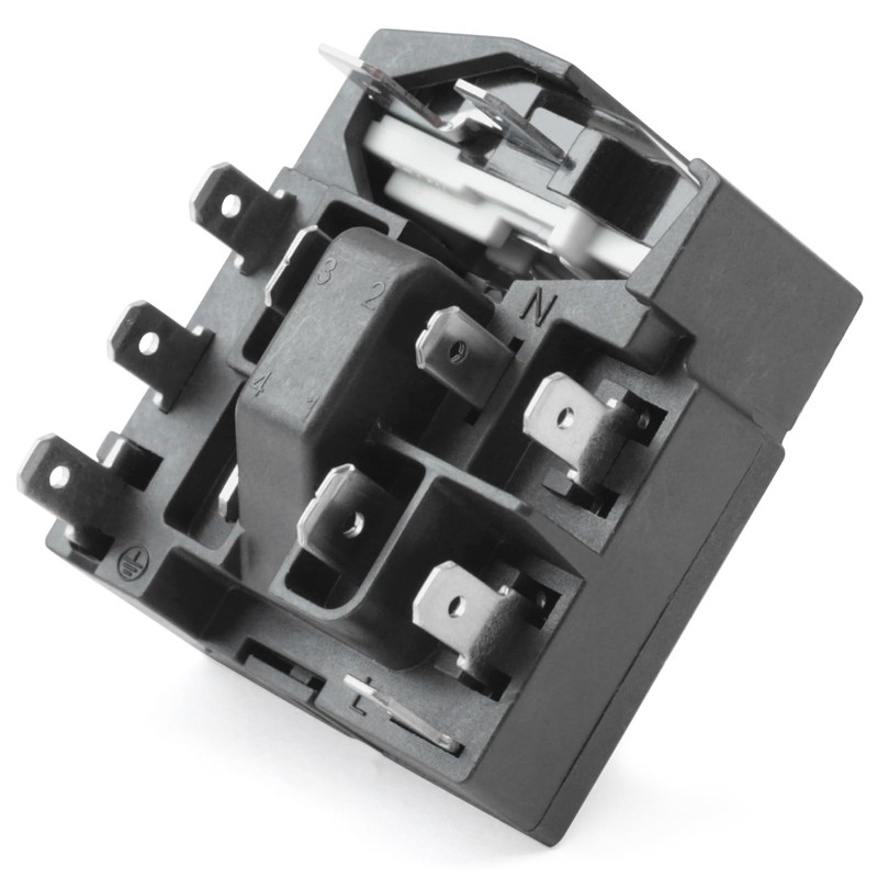 Lisnhlin QPS2-C4R7MD3 Overload Protector Relay Replacement for Frigidaire 5304521534, 5304521562