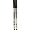 Montblanc Rollerball Refills (M) Mystery Black 105158 – Quick-Drying Pen