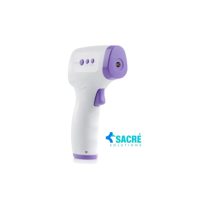 Termómetro Infrarrojo Digital Temperatura Medico Corporal Blanco Sacre Solutions