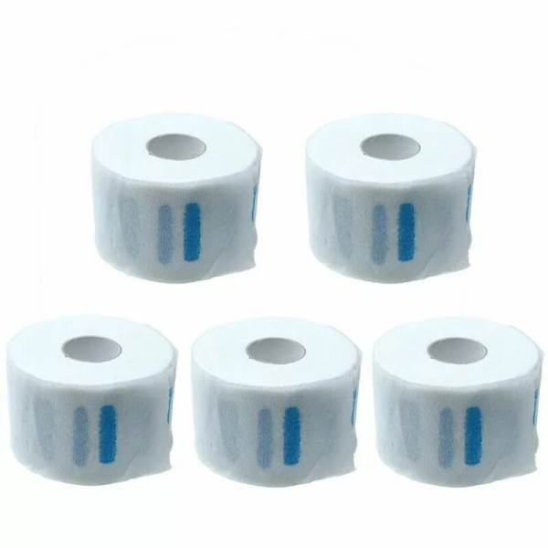 Unbranded Disposable Neck Paper Strips for Barbers and Salons 100pcsRoll