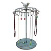 Golden Turquoise Bird Rotating Necklace Holder Bracelet Stand/Jewelry Organizer/Jewelry Tree