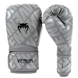Venum Contender 1.5 XT Boxing Gloves - Grey/Black - 16-Ounce
