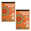 Booghe,Carbonless NCR Duplicate Invoice Book - 50 Sets - 137
