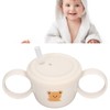 Baby Learning Drinking Cup 200mL Cartoon Animal Print Silicone Training