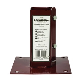 Fixman 926988 Bolt Down Post Shoe 50 x 50 mm