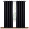 NICETOWN Black Blind Blackout Window Curtain - (Black Color) Thermal