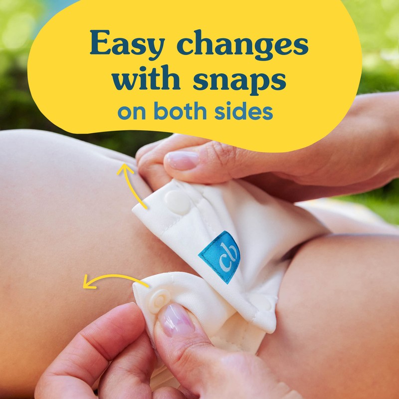 Charlie Banana Reusable Potty Training Underwear with Snaps, Designed to