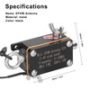 Namolit Pocket EFHW Antenna K24 3-30MHz Frequency Band Shortwave Antenna