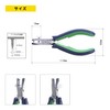 Marutohasegawakousakujo KEIBA Pro Hobby Perforated Pliers 4.7 inches (120 mm)