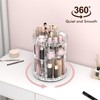 Rosoenvi Rotating Makeup Organizer, 360° Spinning Skincare Organizers, Adjustable Layer