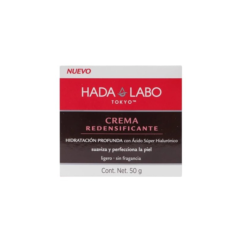 Hada Labo Tokyo Crema Redensificante, suaviza y perfecciona la piel,