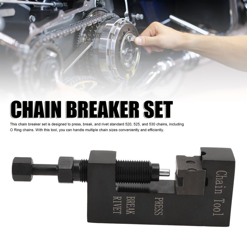 Chain Breaker Set Easy Storage Metal Chain Cutter and Riveting