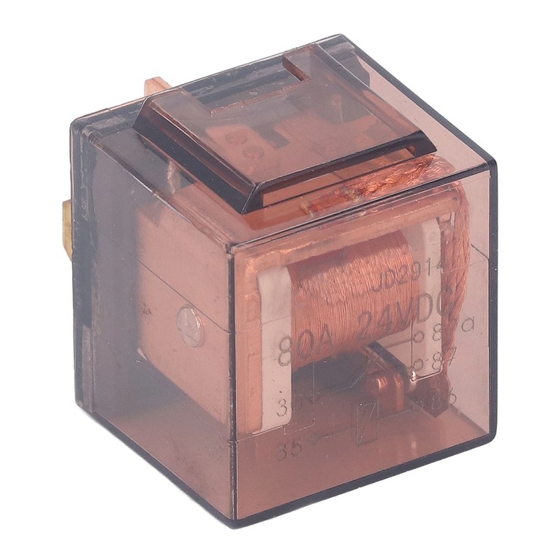 10PCS SPDT 5 Pin Relay Copper Contact Acrylic Waterproof Housing