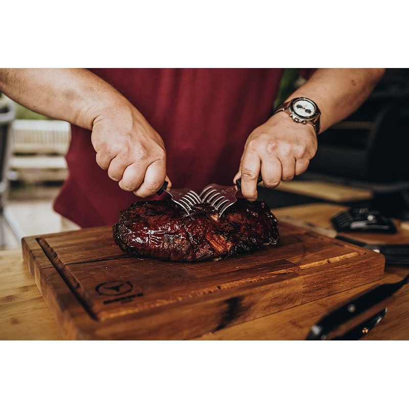 Moesta-BBQ 19231 Stainless Steel Meat Claws - Ideal BBQ Claws