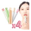 4 Piezas Labial Bálsamo Cuidado Facial Hidratante Labios Lip