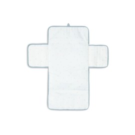 Jollein Baby Changing Mat, Hydrophilic, Sea Green, Changing Mat, 100% Cotton, 71 x 50 cm