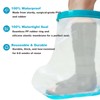 Tideshake Non-Slip Extra Wide Waterproof Leg Cast Cover for Showering,