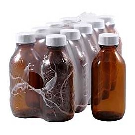 Amber Bottle 100ml with Cap 10 Pack