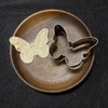 Butterfly Cookie Cutter Set-Size 3.9" 3.1" 2.4"-3 Piece-Butterfly Fondant Biscui