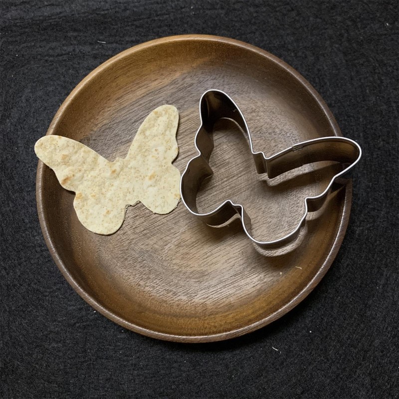 Butterfly Cookie Cutter Set-Size 3.9" 3.1" 2.4"-3 Piece-Butterfly Fondant Biscui