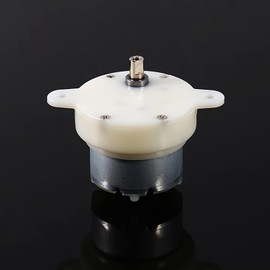 12v High Torque Dc Motor, Micro Motor Gear Box, Dc Slow Speed Motor, 3rpm 4mm Shaft Diameter Micro Motor for Small Displays