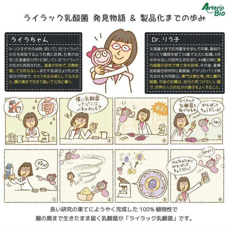 ライラック乳酸菌 オリゴプラス (60g / 約1ヶ月分)