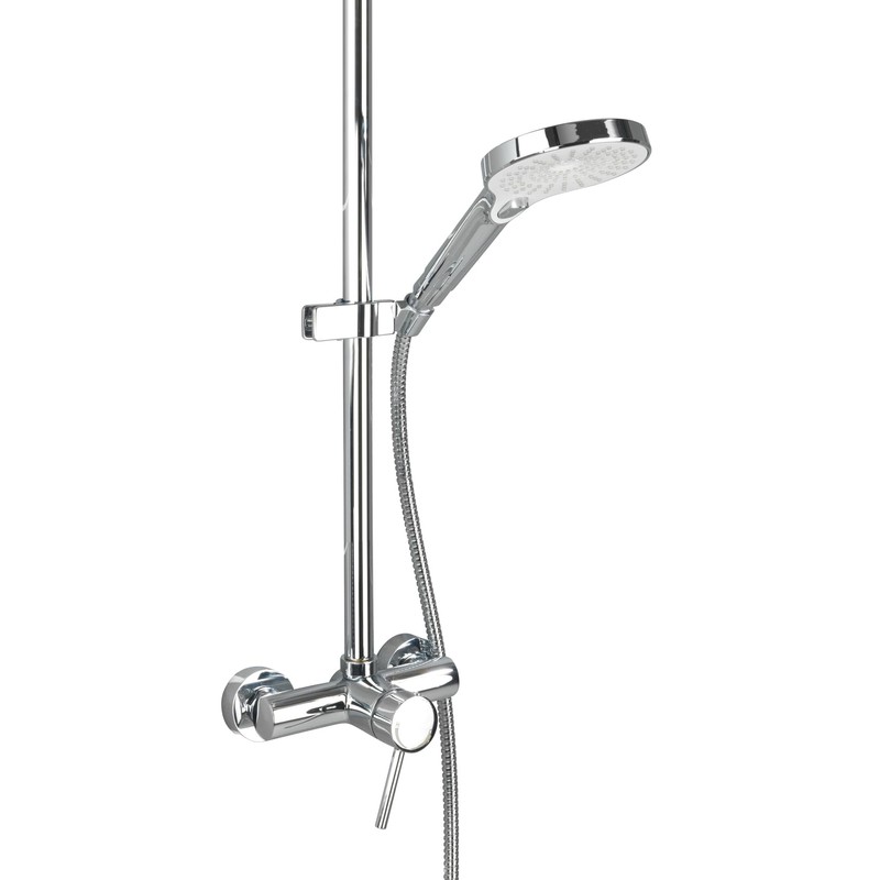 WENKO Shower Glider Metal Shower Head Holder Universal Fits 19-25mm