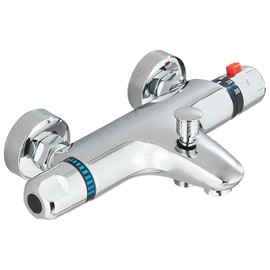 Chrome Thermostatic Shower Mixer ZAMERY Wall Mounted Shower Mixer Valve Anti Scald Tap Hot & Cold Water Mixer Intelligent Constant Temperature