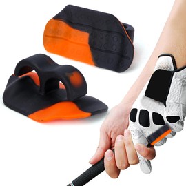 Golf Training Grip Aid - Ergonomic Silicone Golf Swing Trainer Tool Posture for Swing Improvement & Grip Support - Golf Aid for Indoor/Outdoor Practice