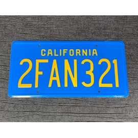 Big Trouble in Little China Jack Burtons Pork Chop Express Truck Prop License Plate Embossed on Aluminium 300mm x 150mm