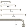 Room Darkening Rods, Single Window Rods 28-86 Inch(2.33-7.17ft) Telescoping Wrap