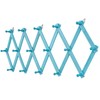 SCUNDA Beachy Coastal Wall Rack with 16 Hanging Hooks, Beach