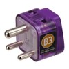 ROAD WARRIOR RWG-D005 Electrical Plug for International Travel B3 Type