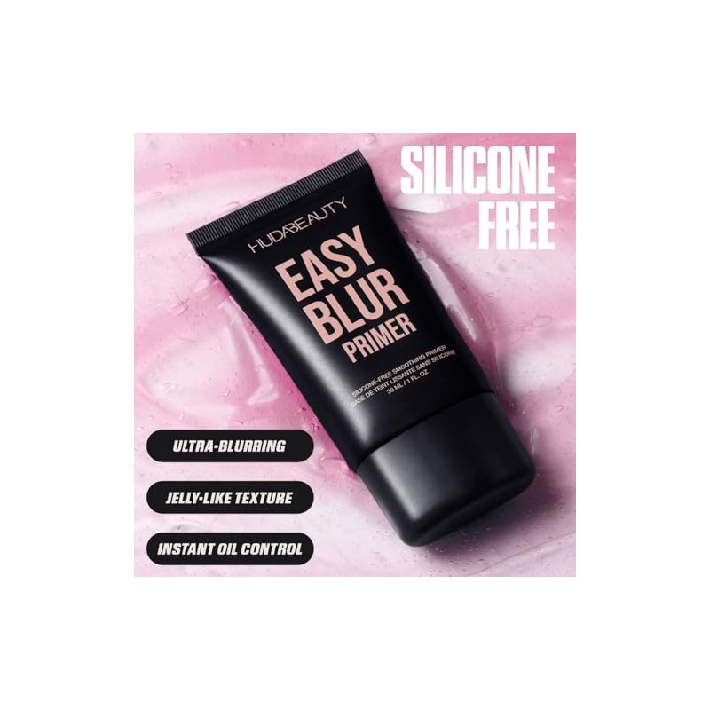 Huda- Prebase alisadora sin silicona Huda Easy Blur Primer