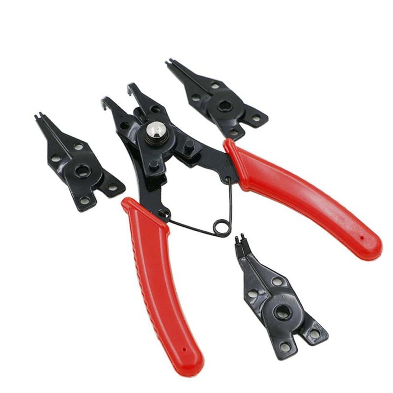 DOITOOL Retaining Circlip Pliers Multifunctional Pliers Tool Forged Steel Internal