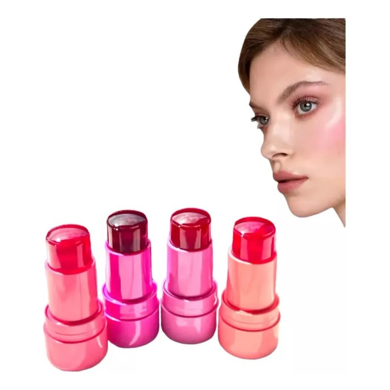 Rubor Labial Textura Gelatina Frutal-tonos