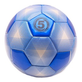 Toyland® 9 Inch Blue/White Challange Football - Size 5 - Outdoor Sports Toy