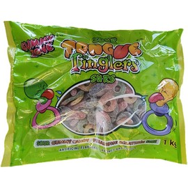 Gummy Zone Gummy Candy, Sour Tongue Tinglers, 250 Count