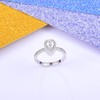 925 Sterling Silver Teardrop Urn Rings Hold Loved Ones Ashes,