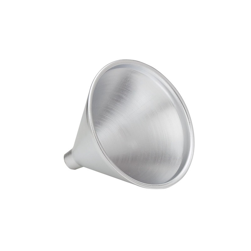 HIC Kitchen Wide-Mouth Aluminum Funnel for Liquids and Dry Goods,